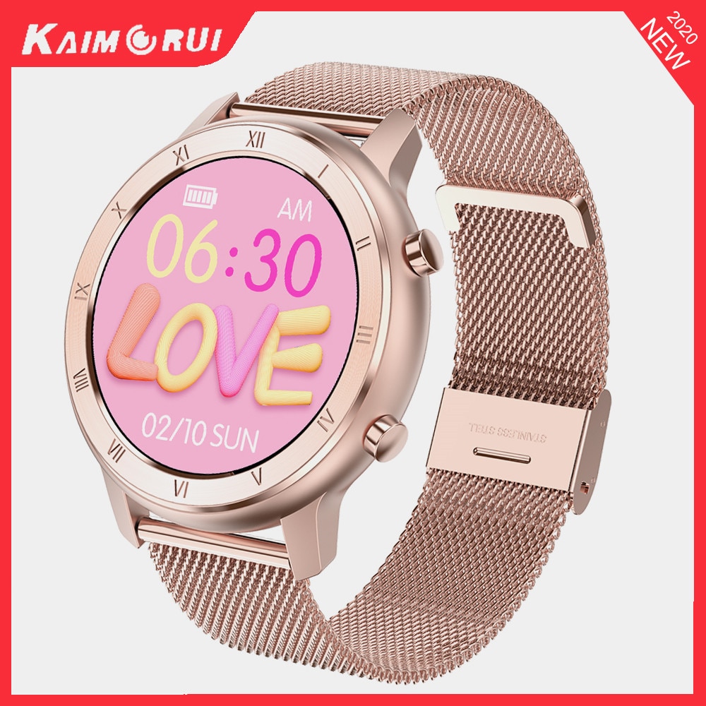 2020 Smart Watch Women Men ECG Heart Rate Blood Pressure IP68 Waterproof Fitness Watch Ladies Smartwatch Connect ȵ̵ IOS